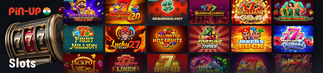 Slot Machines Catalog at Pin Up Casino